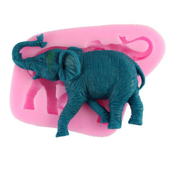 3D Elephant Silicon Mold Cake Decorating