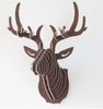 Deer Head Wood Wall Decor