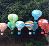 Hanging Hot Air Balloon Rainbow Paper Lantern