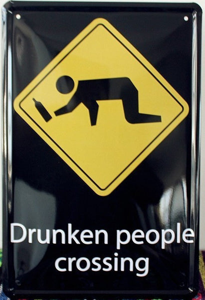 Metal Tin Signs For Bar Wall Art Craft