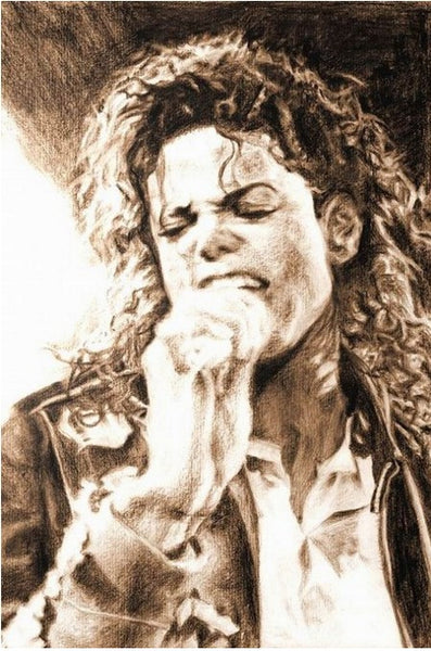 Michael Jackson MJ Silk Wall Poster