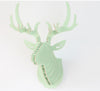 Deer Head Wood Wall Decor